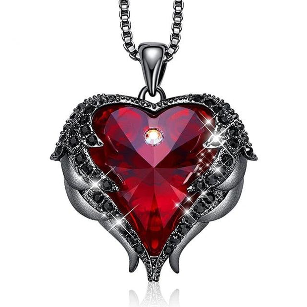 KJIOR ANGEL HEART NECKLACE