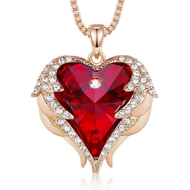 KJIOR ANGEL HEART NECKLACE